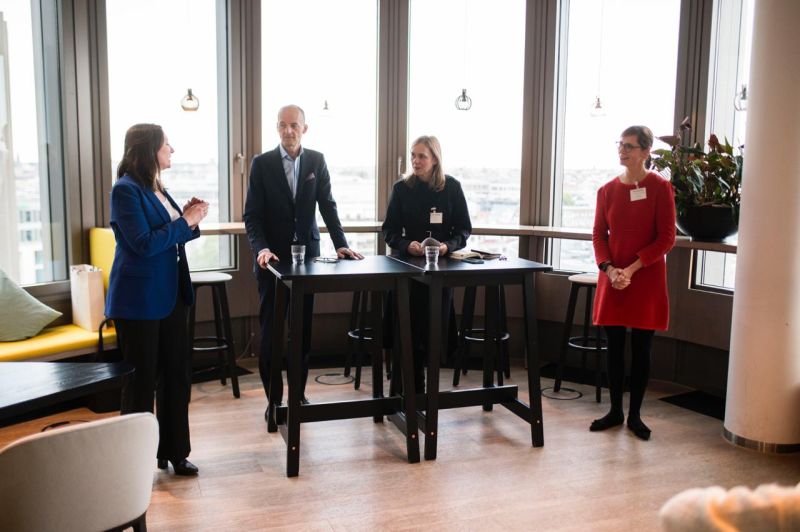 Die Diskutanten des Abends.