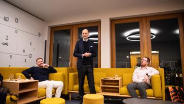 Hans Bellstedt eröffnet den 2. Open Talk